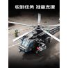 SEMBO 202285 Xếp hình lắp ráp ghép mô hình Một quốc gia hùng mạnh: Trực thăng "Assault Eagle" Z-20T 1:50