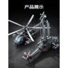 SEMBO 202285 Xếp hình lắp ráp ghép mô hình Một quốc gia hùng mạnh: Trực thăng "Assault Eagle" Z-20T 1:50