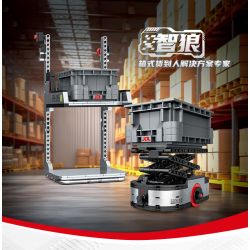 JD Logistics JKC7512 Xếp hình lắp ráp ghép mô hình JDL JD Logistics Zhilang Chuyên gia về các giải pháp từ hàng hóa đến con người dạng hộp