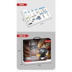 JD Logistics JKC7512 Xếp hình lắp ráp ghép mô hình JDL JD Logistics Zhilang Chuyên gia về các giải pháp từ hàng hóa đến con người dạng hộp