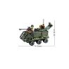 Enlighten 814 Qman 814 non  XE BỌC THÉP NHỎ bộ đồ chơi xếp lắp ráp ghép mô hình Military Army COMBATZONES ARMORED Quân Sự Bộ Đội 167 khối