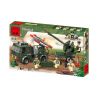 Enlighten 812 Qman 812 non  XE TẢI PHÓNG ROCKET KÉO PHÁO bộ đồ chơi xếp lắp ráp ghép mô hình Military Army COMBATZONES ROCKET Quân Sự Bộ Đội 242 khối