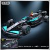 Xingya Premium 66655 Xingya Premium 66604 Xếp hình lắp ráp ghép mô hình Xe công thức F1 màu xanh bạc