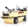 Enlighten 813 Qman 813 non  CHIẾN ĐẤU TRÊN ĐẦM LẦY bộ đồ chơi xếp lắp ráp ghép mô hình Military Army COMBATZONES AMPHIBIAN VEHICLE Quân Sự Bộ Đội 272 khối