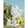 Boda BD8004 Xếp hình lắp ráp ghép mô hình Rừng đào Chuột đào dễ thương 4 loại: Bauhinia Love, Secret Words, Sound Flower Story, Peach Zhongxia