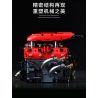 Takuki T5011 V8-Turbine Engine Xếp hình lắp ráp ghép mô hình Động cơ V8