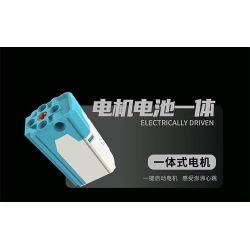 Takuki T5011 V8-Turbine Engine Xếp hình lắp ráp ghép mô hình Động cơ V8