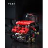 Takuki T5011 V8-Turbine Engine Xếp hình lắp ráp ghép mô hình Động cơ V8