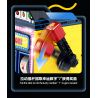 GULY 60542 Creative Fruit Arcade Xếp hình lắp ráp ghép mô hình Máy đánh bạc Rock and Roll hoài cổ