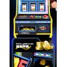 GULY 60542 Creative Fruit Arcade Xếp hình lắp ráp ghép mô hình Máy đánh bạc Rock and Roll hoài cổ
