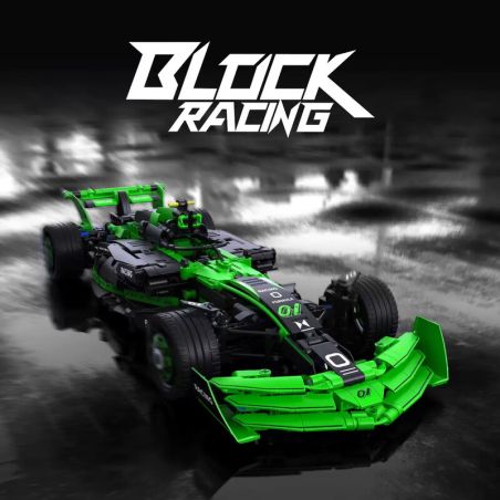 Takuki T4018 Xếp hình lắp ráp ghép mô hình Đua xe công thức 1 1:12