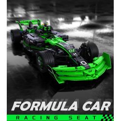 Takuki T4018 Xếp hình lắp ráp ghép mô hình Đua xe công thức 1 1:12