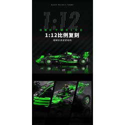 Takuki T4018 Xếp hình lắp ráp ghép mô hình Đua xe công thức 1 1:12