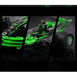 Takuki T4018 Xếp hình lắp ráp ghép mô hình Đua xe công thức 1 1:12