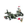 Enlighten 810 Qman 810 non  TRUNG TÂM CHỈ HUY KHÔNG QUÂN bộ đồ chơi xếp lắp ráp ghép mô hình Military Army COMBATZONES FIGHTERS Quân Sự Bộ Đội 225 khối