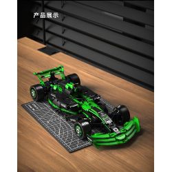 Takuki T4018 Xếp hình lắp ráp ghép mô hình Đua xe công thức 1 1:12