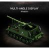Le Yi 66096 M40 Long Tom Xếp hình lắp ráp ghép mô hình Pháo tự hành M40