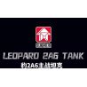 Le Yi 66097 Leoparo 2A6 Tank Xếp hình lắp ráp ghép mô hình Xe tăng chiến đấu chủ lực Leopard 2A6