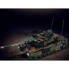 Le Yi 66097 Leoparo 2A6 Tank Xếp hình lắp ráp ghép mô hình Xe tăng chiến đấu chủ lực Leopard 2A6