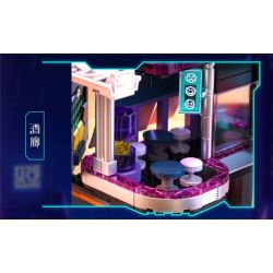 iambrick 40104 Cyber Repair City Xếp hình lắp ráp ghép mô hình Thành phố bảo trì mạng