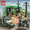 Enlighten 809 Qman 809 non  TẤN CÔNG ĐỘT NHẬP bộ đồ chơi xếp lắp ráp ghép mô hình Military Army COMBATZONES DETECTION OF MILITARY Quân Sự Bộ Đội 285 khối