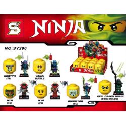 SY SY290 Xếp hình lắp ráp ghép mô hình Đã thêm vào Hộp mù Ninjago