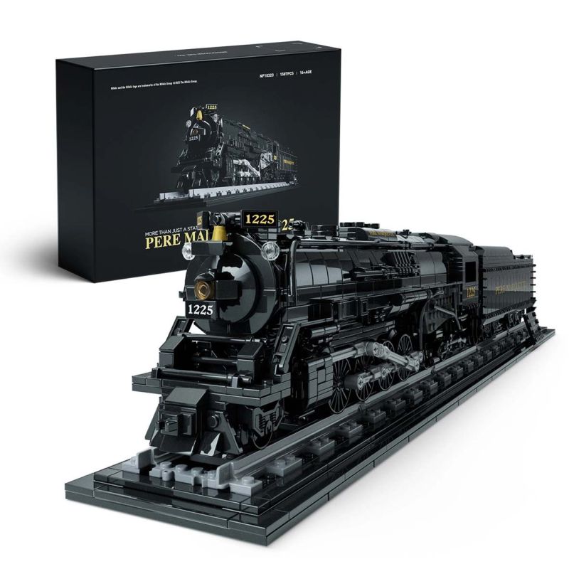 Nifeliz NF10323 Pere Marquette Xếp hình lắp ráp ghép mô hình Polar Express Pere Marquette 1225