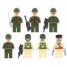 Enlighten 809 Qman 809 non  TẤN CÔNG ĐỘT NHẬP bộ đồ chơi xếp lắp ráp ghép mô hình Military Army COMBATZONES DETECTION OF MILITARY Quân Sự Bộ Đội 285 khối