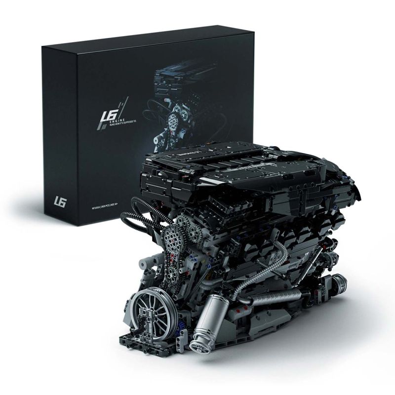 Nifeliz NF10316 L6 Engine Xếp hình lắp ráp ghép mô hình Động cơ 6 xi-lanh thẳng hàng