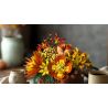 Nifeliz NF10325 Autumn Floral Basket Xếp hình lắp ráp ghép mô hình giỏ hoa mùa thu vàng