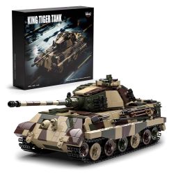 Nifeliz NF10315 King Tiger Tank Xếp hình lắp ráp ghép mô hình Xe tăng hạng nặng King Tiger