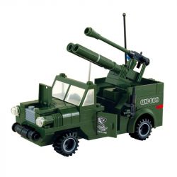 Enlighten 809 Qman 809 non  TẤN CÔNG ĐỘT NHẬP bộ đồ chơi xếp lắp ráp ghép mô hình Military Army COMBATZONES DETECTION OF MILITARY Quân Sự Bộ Đội 285 khối