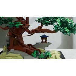 Nifeliz NF10322 Chan Bonsai Tree Xếp hình lắp ráp ghép mô hình cây cảnh