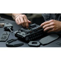 Nifeliz NF10312 Panzer IV G Military Tank Xếp hình lắp ráp ghép mô hình Xe tăng IV của Đức