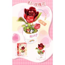 WOMA C2014 Xếp hình lắp ráp ghép mô hình câu chuyện hoa