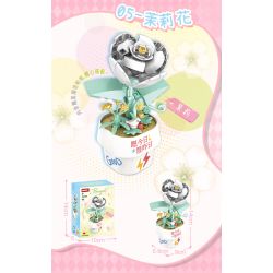 WOMA C2014 Xếp hình lắp ráp ghép mô hình câu chuyện hoa