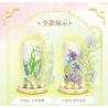 WOMA C2015 Eternal Flower Xếp hình lắp ráp ghép mô hình Ngôn ngữ hoa đèn đêm: Bai Lingxiang Ning