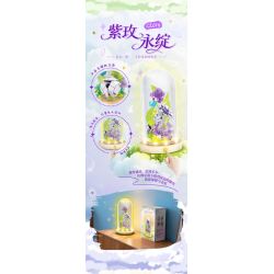 WOMA C2017 Eternal Flower Xếp hình lắp ráp ghép mô hình Ngôn ngữ hoa đèn đêm: hoa tulip sưởi ấm mặt trời