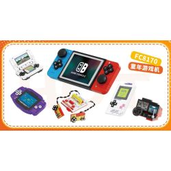 Forange FC8170 Xếp hình lắp ráp ghép mô hình 6 máy chơi game tuổi thơ