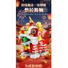 Forange FC8615 Fun Moving Yura Lion Dance Xếp hình lắp ráp ghép mô hình múa sư tử Yola