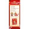 Forange FC8615 Fun Moving Yura Lion Dance Xếp hình lắp ráp ghép mô hình múa sư tử Yola