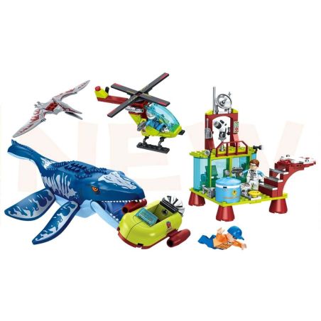 Forange FC3735 Xếp hình lắp ráp ghép mô hình Viện nghiên cứu Canglong