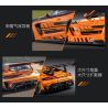 CaDA DoubleE C64008 Mercedes-AMG GT3 Xếp hình lắp ráp ghép mô hình Mercedes Benz AMG GT3