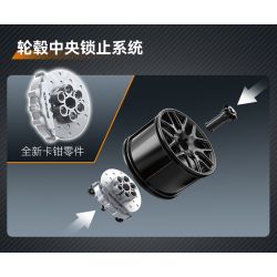 CaDA DoubleE C64008 Mercedes-AMG GT3 Xếp hình lắp ráp ghép mô hình Mercedes Benz AMG GT3