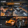 CaDA DoubleE C64008 Mercedes-AMG GT3 Xếp hình lắp ráp ghép mô hình Mercedes Benz AMG GT3