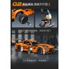 CaDA DoubleE C64008 Mercedes-AMG GT3 Xếp hình lắp ráp ghép mô hình Mercedes Benz AMG GT3