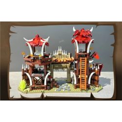 iambrick 30103 Bonefire Gate Xếp hình lắp ráp ghép mô hình Thẻ Đốt Xương