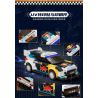 iambrick 50101 Drift Rush Xếp hình lắp ráp ghép mô hình Đua xe quanh các góc
