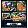 iambrick 50101 Drift Rush Xếp hình lắp ráp ghép mô hình Đua xe quanh các góc