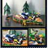 iambrick 50101 Drift Rush Xếp hình lắp ráp ghép mô hình Đua xe quanh các góc